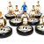 Subbuteo Andrew Table Soccer Belgium Euro 1984 away kit on WSB Professional bases